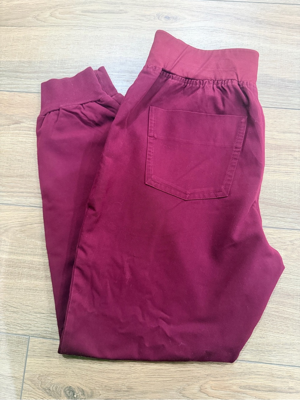 FIGS Burgundy Zamora SP Jogger